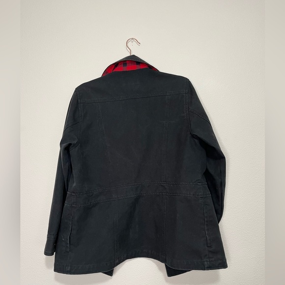 Vintage Filson C.C. Filson Co Seattle Black Chore Coat Utility Size M 20044 BL - Picture 2 of 6